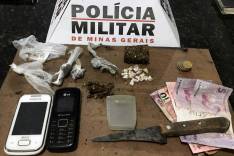 Em liberdade condicional homem é novamente preso por tráfico de drogas em Nova Era