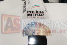 Militares da ROCCA prendem dois suspeitos com pinos, dinheiro e celular roubado no Madre Maria de Jesus