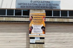 Esta suspenso expediente no Cartório Eleitoral e plantão para demandas urgentes.