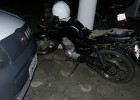 PM apreende motocicleta após bandidos assaltar mulher e colidir contra veiculo no Clóvis Alvim I