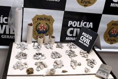 PC cumpre mandado de prisão e prende condenado vendendo drogas no bairro Fênix em Itabira 