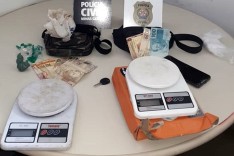 PC prende dois suspeitos por trafico e furto da moto no Juca Rosa escondida no bairro Eldorado em Itabira