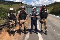 BPMRV e DER realizaram o lançamento da campanha maio amarelo - juntos salvamos vidas