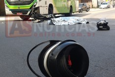 Um morto e uma mulher ferida em mais um grave acidente na curva da rua Prefeito Virigilino Quintão em Itabira