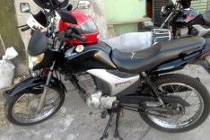 Moto-taxista tem motocicleta roubada por dois bandidos armados na MGC-120 próximo a Mina Cauê em Itabira 