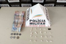 Mulher é presa suspeita de tráfico de drogas em João Monlevade