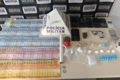 Durante fuga, foragido da Justiça atira contra militares e acaba preso com drogas em João Monlevade