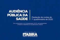Secretaria de saúde realiza audiência pública online para prestação de contas do 1º quadrimestre de 2020