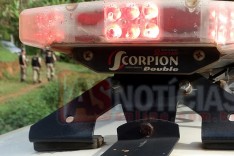 Polícia localiza veículo que pode ter sido usado por suspeitos de explosão em sítio