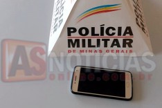 ROCCA prende suspeito com celular furtado em 2017 no bairro Machado em Itabira 