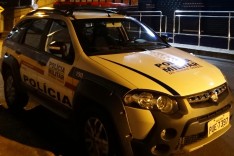 Homem tem caminhonete L200  tomada de assalto quando chegou em casa no bairro Santa Ruth