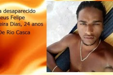 Família busca por informações sobre Mateus Filipe que desapareceu a 38 dias em Rio Casca