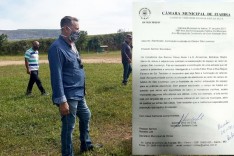 Obras de revitalização do campo do São Lourenço já é uma realidade no bairro Clóvis Alvim I