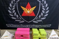 PM prende individuos com grande quantidade de drogas no bairro Iguaçu em Ipatinga