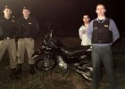 Após perseguição policial moto furtada é recuperada pela PM em Bela Vista de Minas