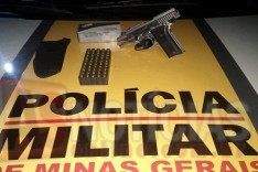 Grupo Tático Rodoviário GTR apreende pistola 380 durante operação na rodovia LMG-779 em João Monlevade 
