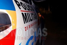 Troca de tiros termina com um ferido e uma mulher presa e arma em Dom Silvério 