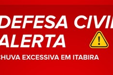 Alerta vermelho: Defesa Civil monitora situação e está de prontidão por causa de chuvas em Itabira