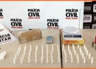 Em mais uma operação conjunta na cidade, PM e PC apreendem grande quantidade de drogas