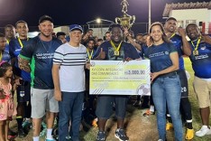 Sitio Oliveira e campeao da 14 Copa Integracao das Comunidades