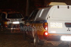 Bandidos roubam baterias de caminhões na localidade da Rocinha em Itabira 