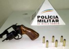 Policiais Militares por iniciativa aborda e prende homem com arma de fogo no bairro Fênix