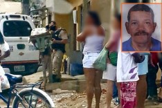 Homem é morto a tiros sentado em cadeira na porta de um bar em Coronel Fabriciano	
