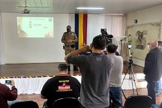 Comandante do 26° BPM reúne com imprensa para apresentação de resultados da Unidade