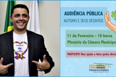 Audiência Pública sobre Autismo abordará dificuldades vivenciadas pelos itabiranos