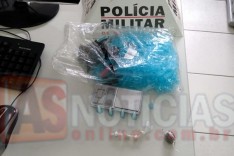 ROCCA prende homem suspeito de trafico ilícito de drogas no bairro Fênix em Itabira