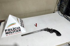 Denuncia anônima ajuda PM a prender homem armado depois de disparos em Ferros