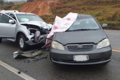 Dois acidentes na BR-381 deixou um morto e cinco feridos em Monlevade e São Gonçalo do Ri Abaixo