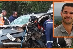 Em um grave acidente Itabirano morreu em colisão entre Fiat e  caminhão em Mariana 