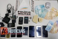 PM de Barão de Cocais intensifica Operação Batida Policial prende e apreende objetos e grande quantidade de droga