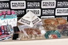 Drogas e armas de fogo foram apreendidas e criminosos presos durante operação "Gênesis" da Polícia Militar