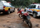 Motocicleta furtada no mês passado é encontrada na área da Vale na antiga Vila Cento e Cinco