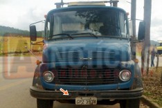 Rodoviários apreendem caminhão caçamba com adulterações na rodovia MGC-262 em Santa Bárbara 