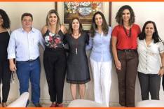 Equipe Acita Mulher participa de reunião na Prefeitura Municipal