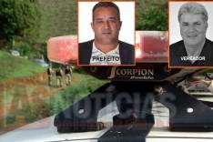 Vereador mata prefeito em Naque onde acabou sendo preso em Governador Valadares neste sábado 