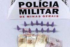Homem de 58 anos é preso com pinos de cocaína no bairro Monsenhor Jose Lopes em Itabira