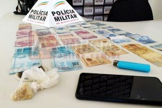 Homem é preso com droga e dinheiro no bairro Conceição em Itabira