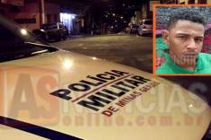 Jovem é morto a tiros na Rua João Camilo de Oliveiras Torres no Juca Rosa em Itabira 