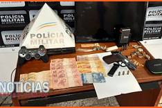 Resposta rápida da Policia Militar prende um dos suspeitos de homicídio em Barão de Cocais 