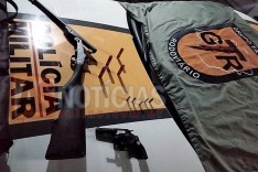 Grupo Tático Rodoviário (GTR) prende inabilitado com armas na MGC-120 em Itabira