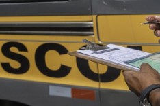 Volta às aulas – Transita inicia vistoria do transporte escolar nesta quarta