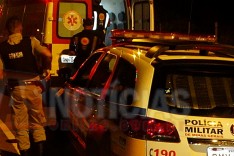 Homem de 22 anos é baleado em frente residência no bairro Santo Antônio 