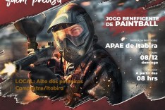 Radical Sport Paintball 08/12 de 8 às 16 horas, no Alto dos Pinheiros