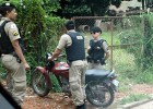 BASE COMUNITÁRIA APREENDE MOTOCICLETA COM QUEIXA FURTO NO BAIRRO PEDREIRA