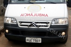 Bandido furta ambulância do SAMU durante atendimento no bairro Quatorze de Fevereiro