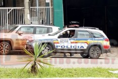 Empresario leva golpe de facada de um cobrador de divida no bairro São Pedro em Itabira